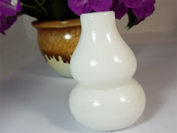 Hồ lô đá canxit trắng M66