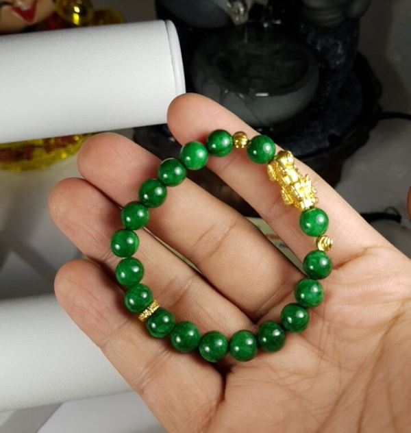 Vòng đeo tay bảng mệnh khuyết mộc