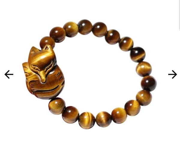 Vòng tay mắt hổ hồ ly M888 ( 10 ly )