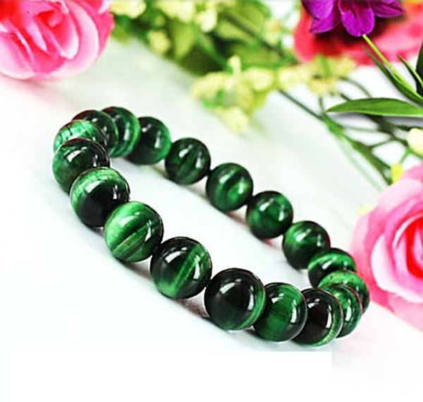 Vòng tay mắt hổ xanh M888 ( 10 ly )